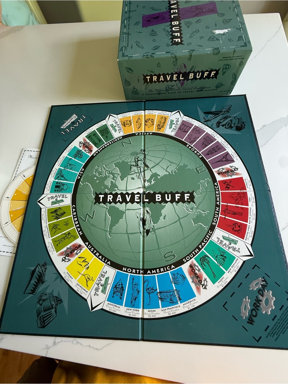 Travel Buff board game